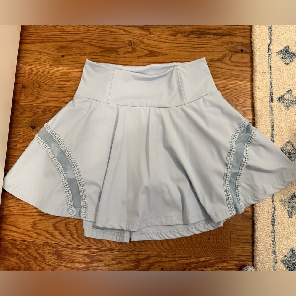 Altar’d State AS Revival Light Blue Tennis Skort Size Small